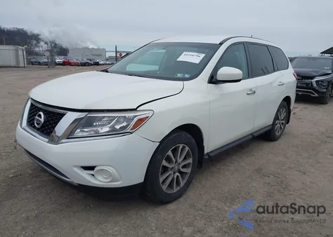 2014 Nissan Pathfinder S z USA, uszkodzony, nr VIN 5N1AR2MM6EC613292